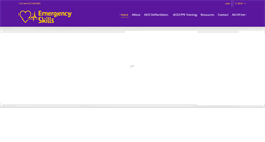 Desktop Screenshot of emergencyskills.com