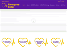 Tablet Screenshot of emergencyskills.com